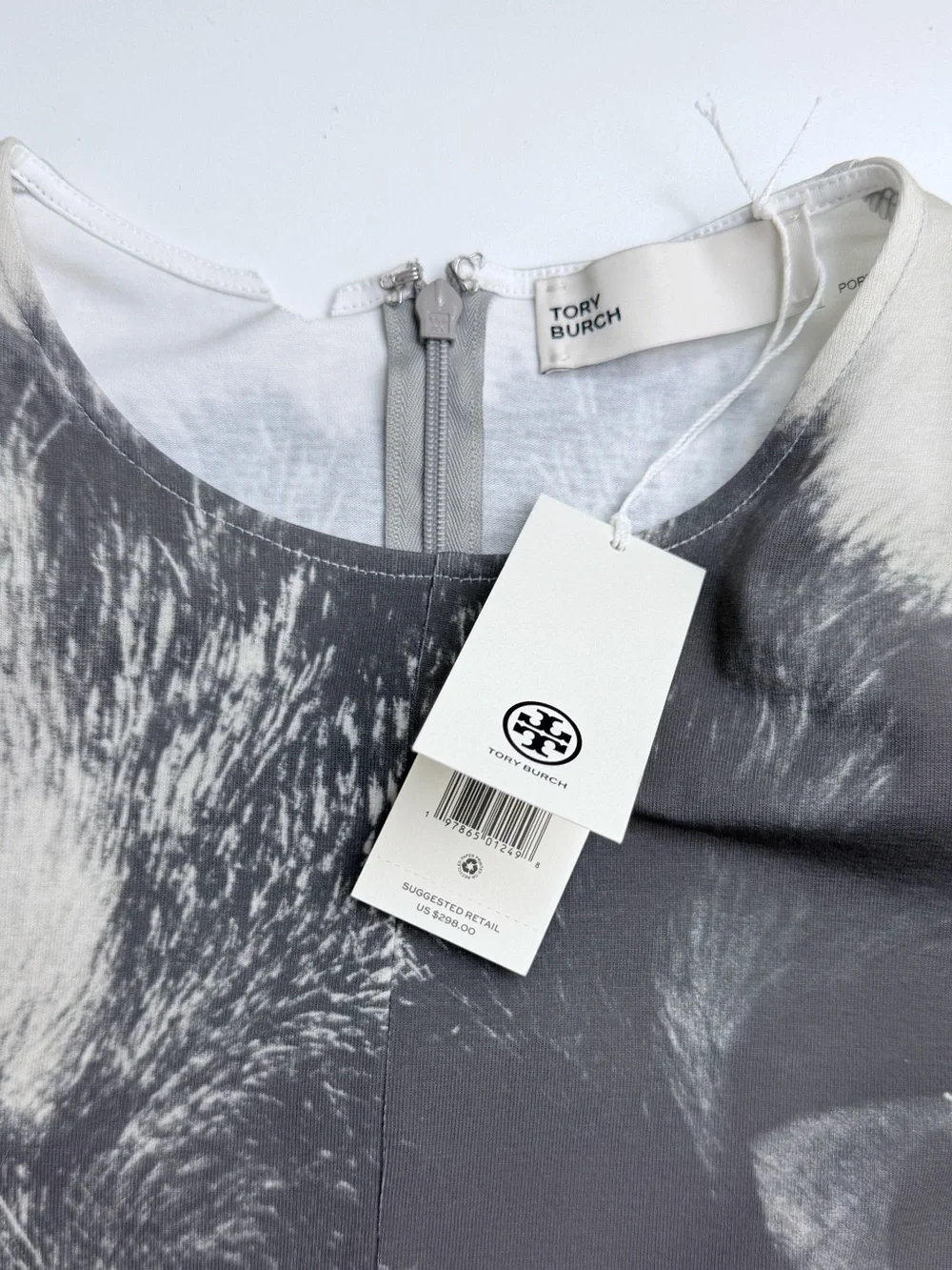 Tory Burch Animal House Graphic Cat Print T-Shirt Size 12 READ